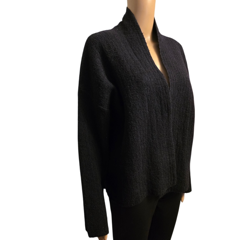 Vineyard Vines Women's Navy Blue Boxy Cardigan Sweater Size S - Picture 2 of 10